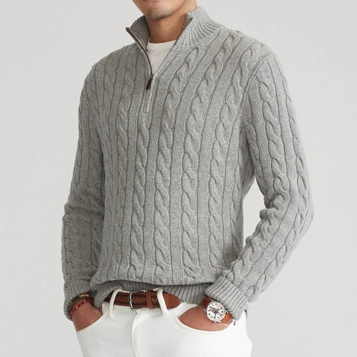 Premium Quarter Zip Sweater