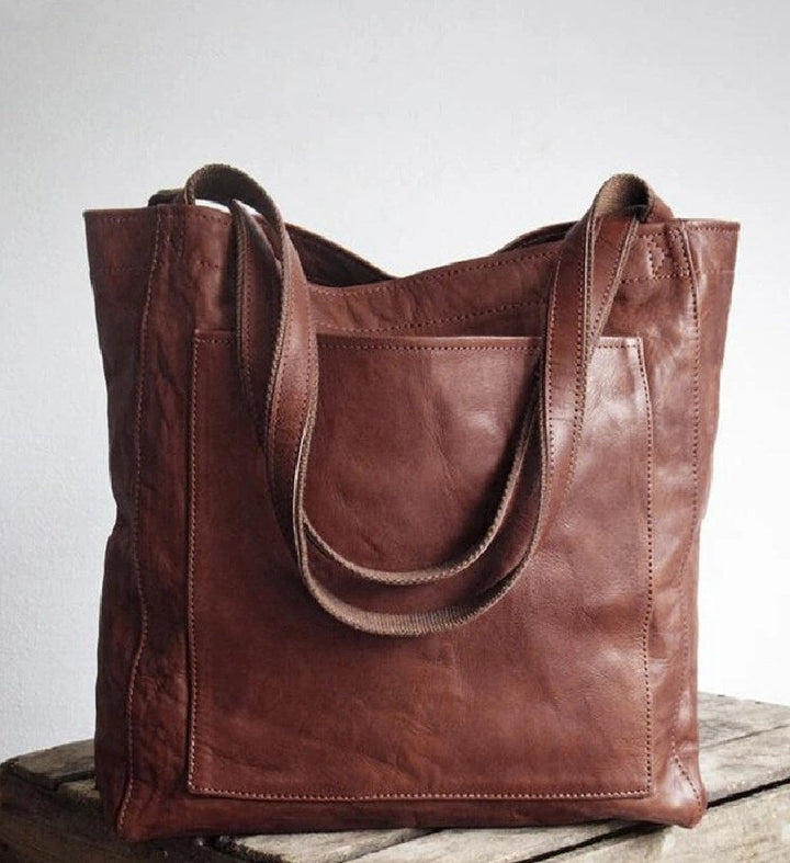 Norvél Halsted Leather Tote