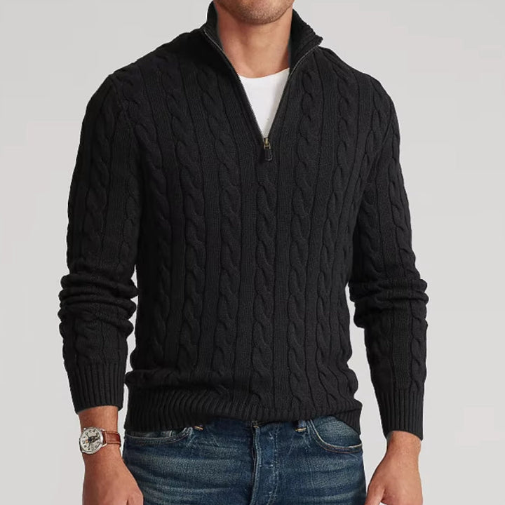 Premium Quarter Zip Sweater