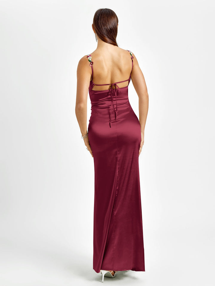 Seraphina Satin Gown Dress