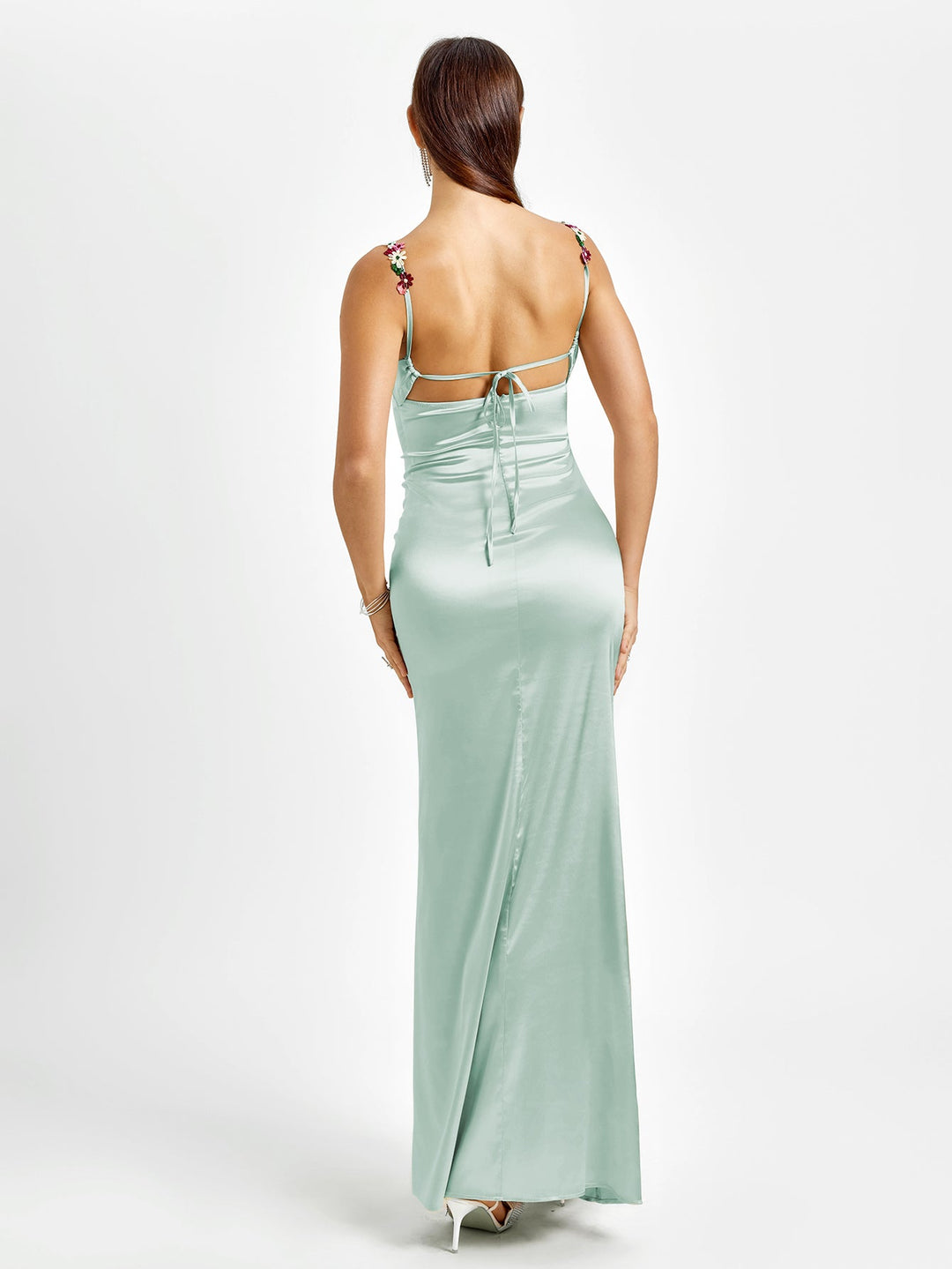 Seraphina Satin Gown Dress