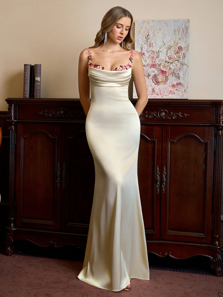 Seraphina Satin Gown Dress