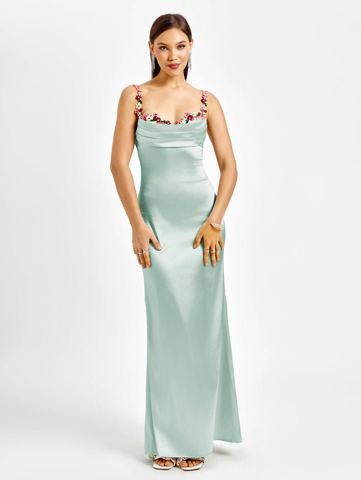 Seraphina Satin Gown Dress