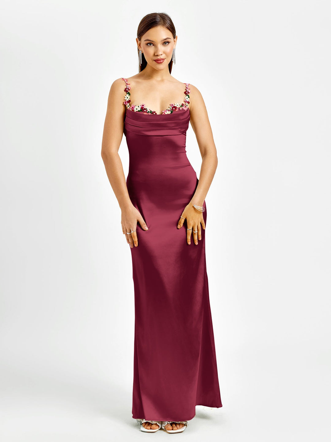Seraphina Satin Gown Dress