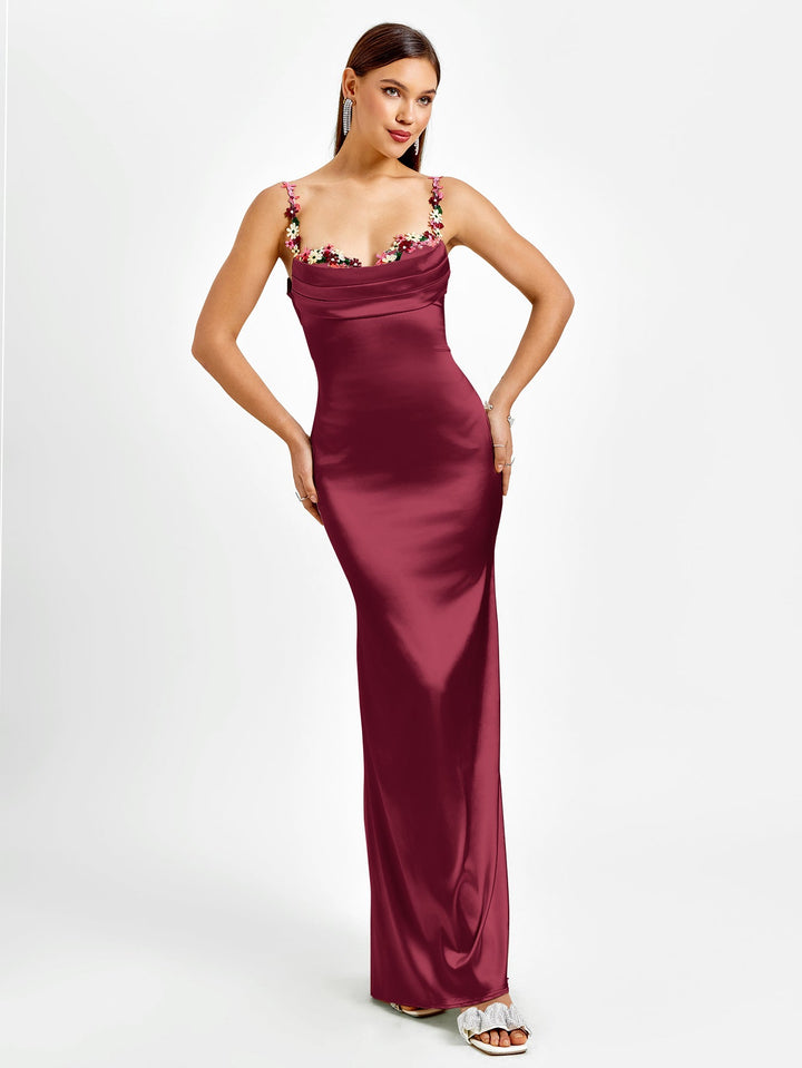 Seraphina Satin Gown Dress