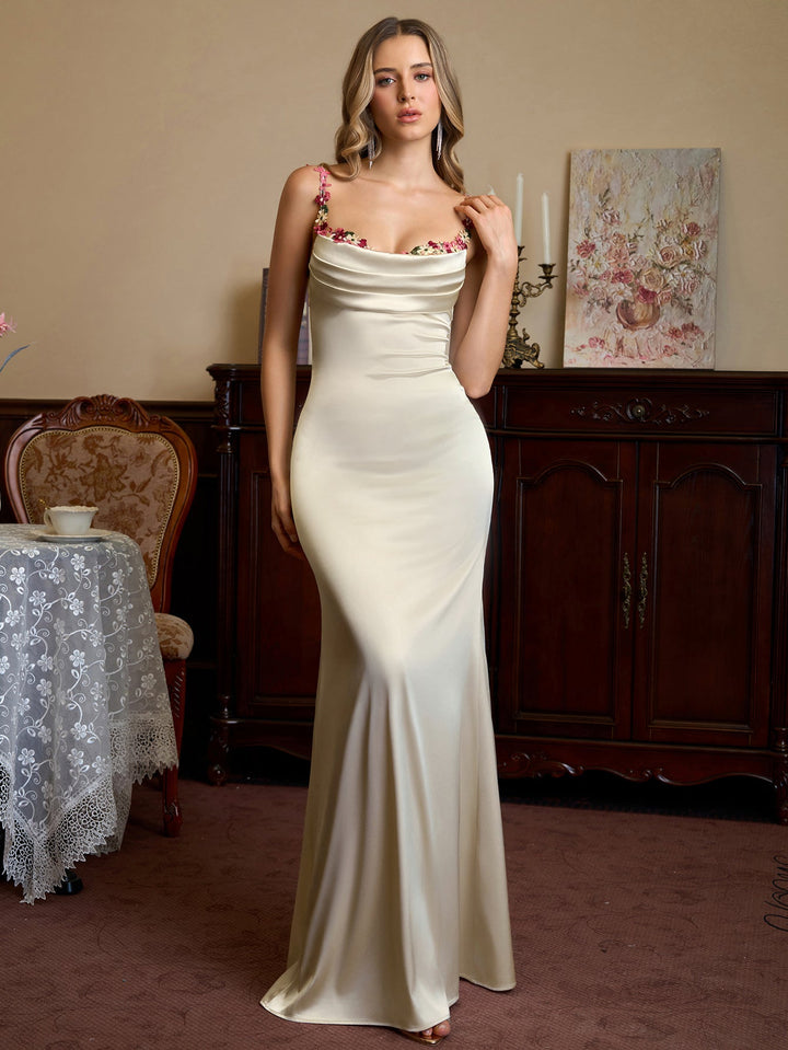 Seraphina Satin Gown Dress