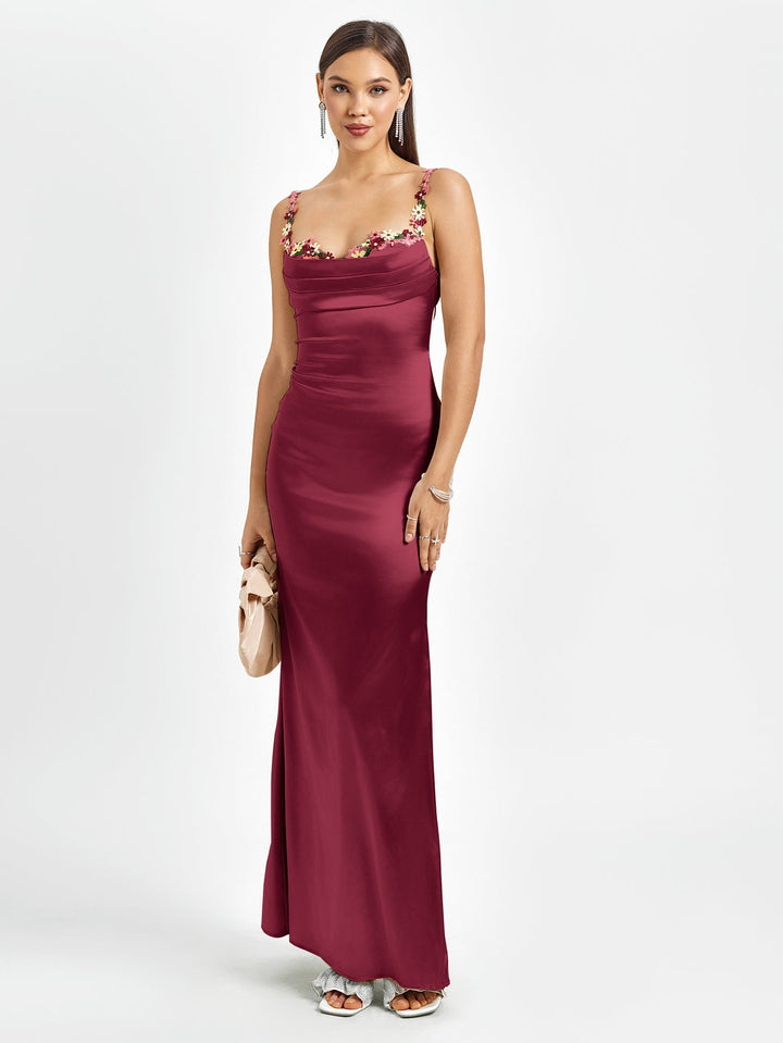 Seraphina Satin Gown Dress