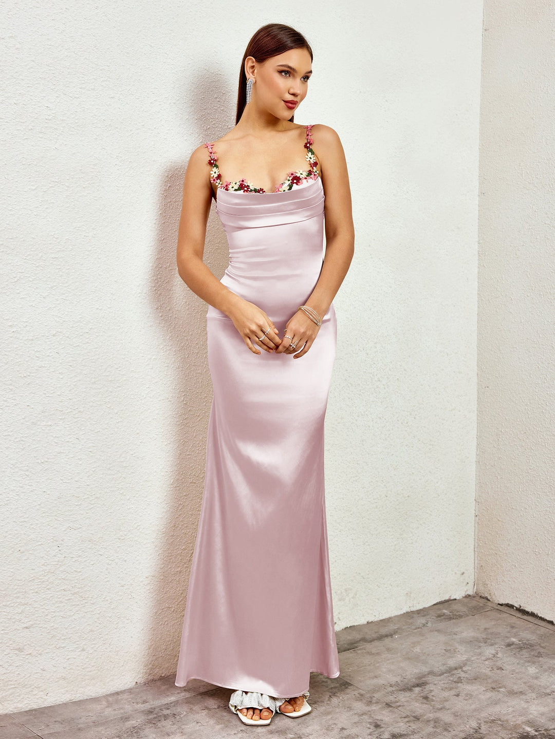Seraphina Satin Gown Dress