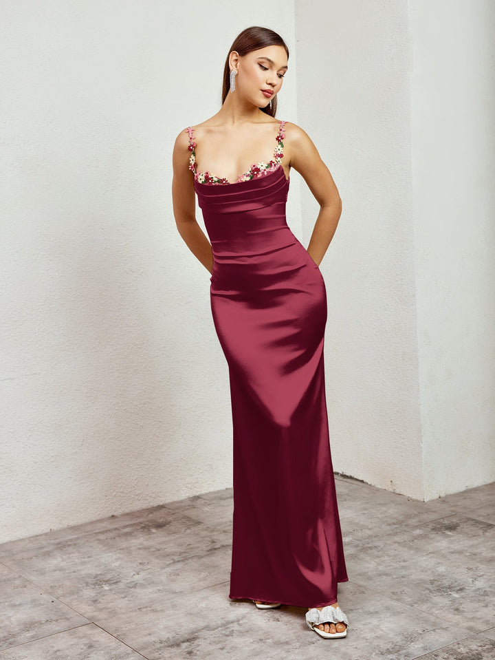 Seraphina Satin Gown Dress