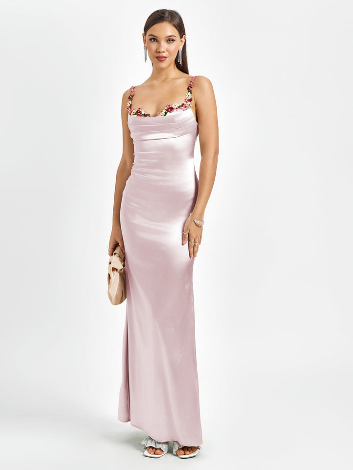 Seraphina Satin Gown Dress