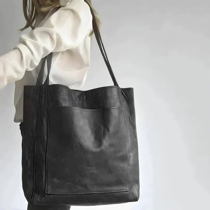 Norvél Halsted Leather Tote