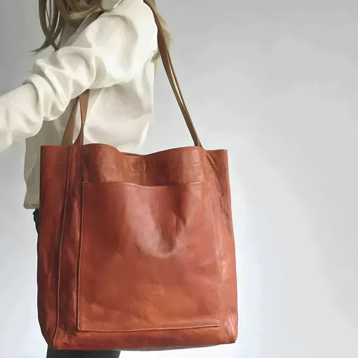 Norvél Halsted Leather Tote